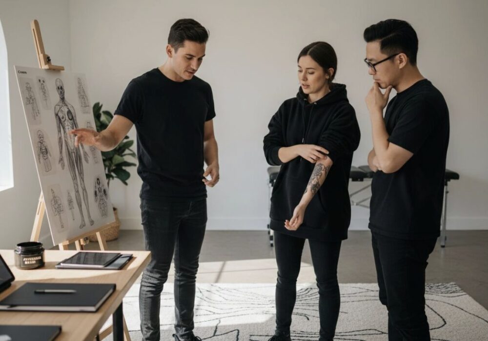 časté chyby pri výbere miesta na tetovanie