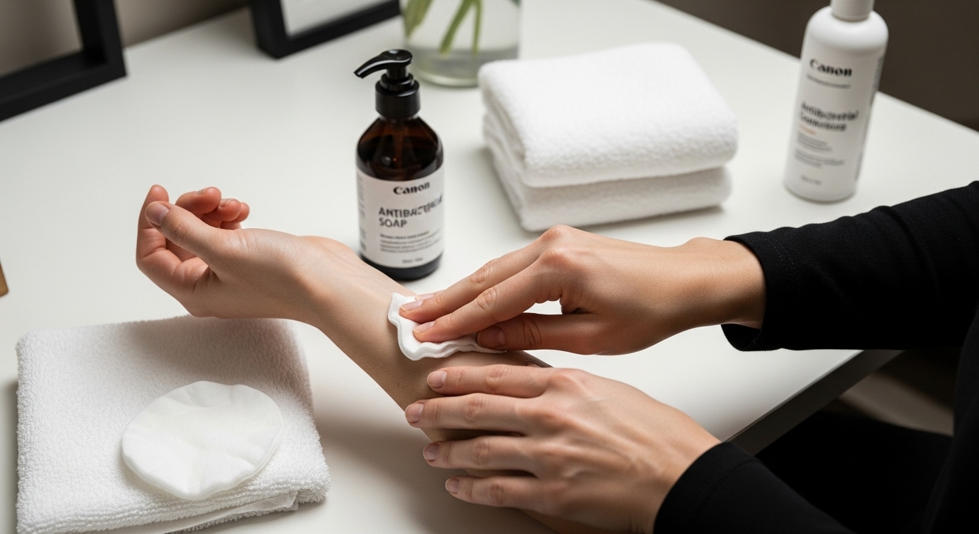 príprava pokožky tetovanie