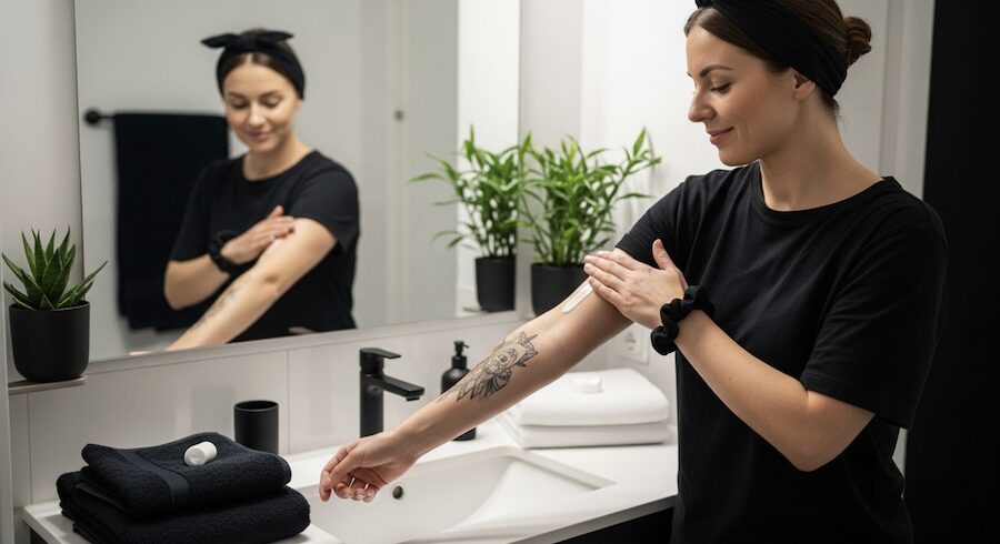 výhody používania krémov pred tetovaním