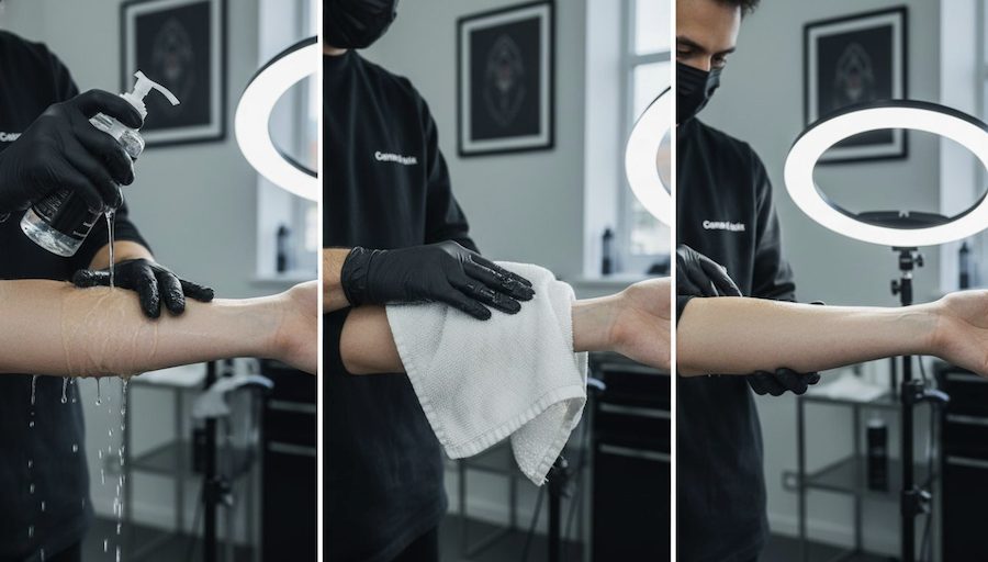 krok za krokom znecitlivenie na tetovanie